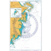 British Admiralty Nautical Chart 1759: Wenzhou Wan to Ningbo Gang
